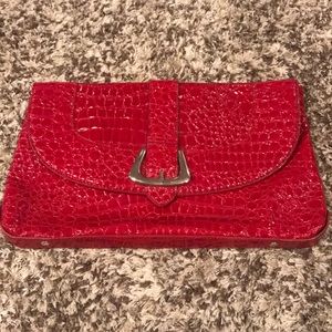 White House Black Market red handbag